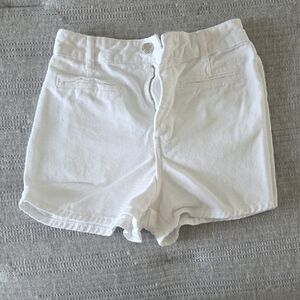 Zara White Women's Shorts